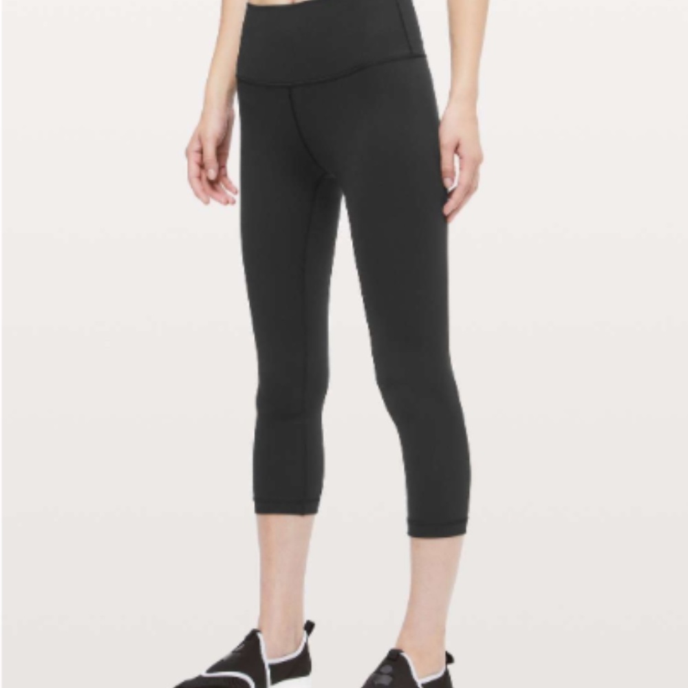 Lululemon Wunder Under Crop (Hi-Rise) *Full-On Luxtreme 21"